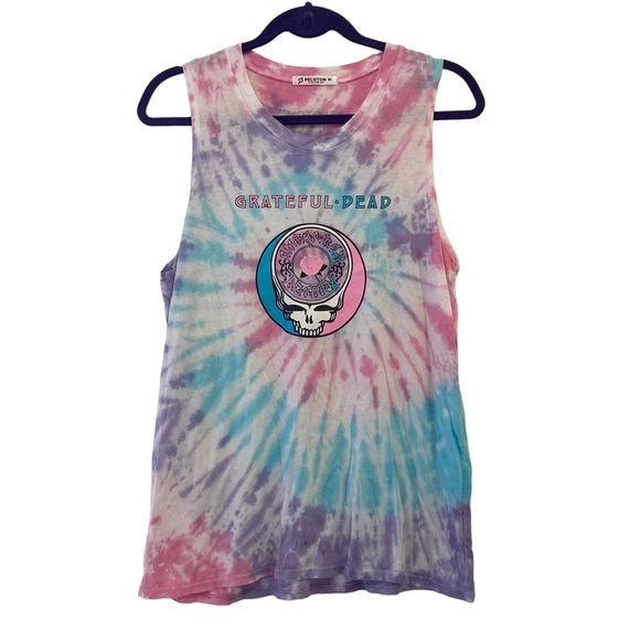 Peloton Tops - Peloton Tie Die Grateful Dead Tank Top Size Medium